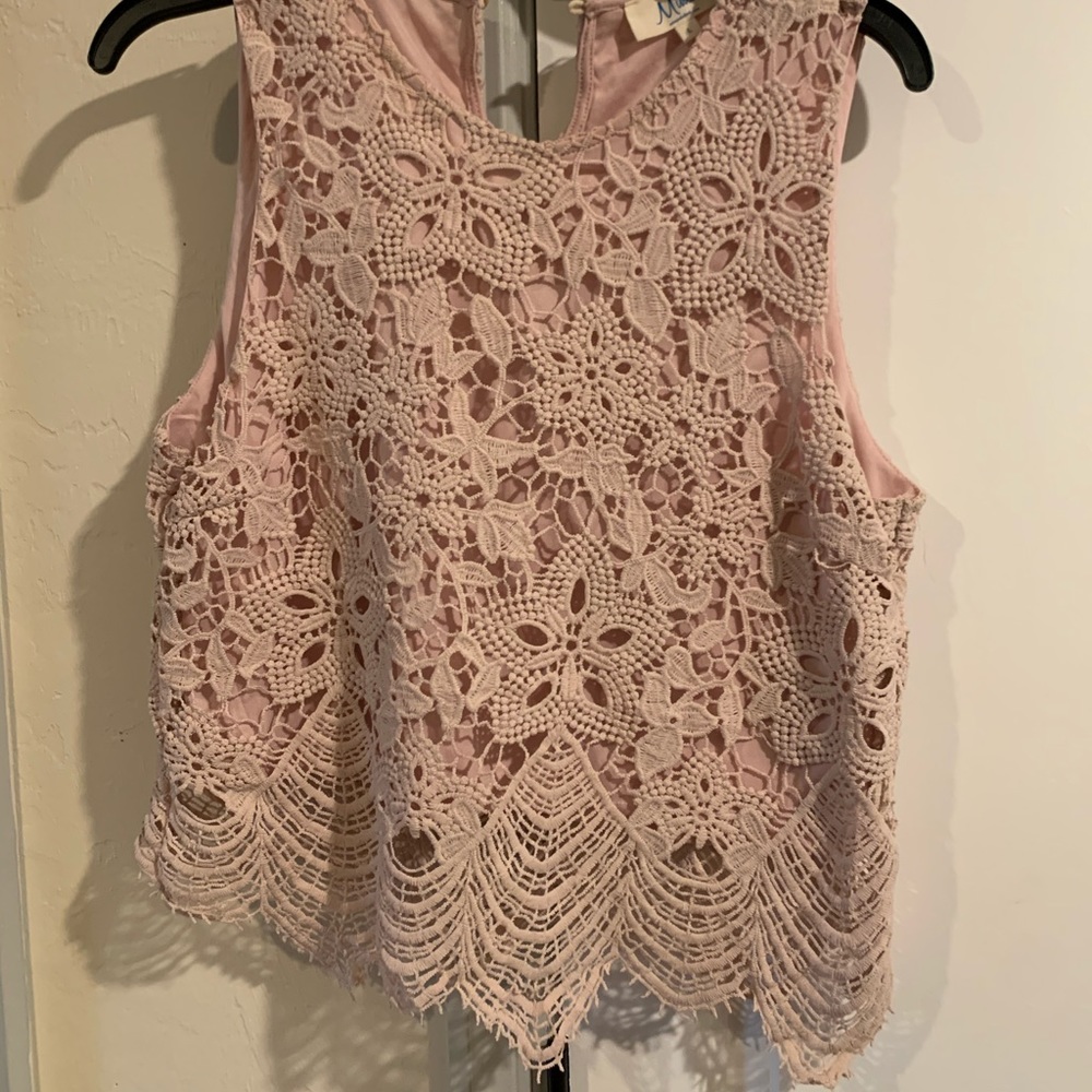 Mauve Knit Top